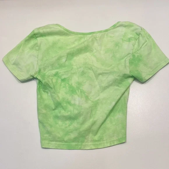 Superdown green crop top - Picture 4 of 4